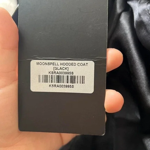 Killstar moonspell hooded coat flare sleeve size small - Picture 7 of 7